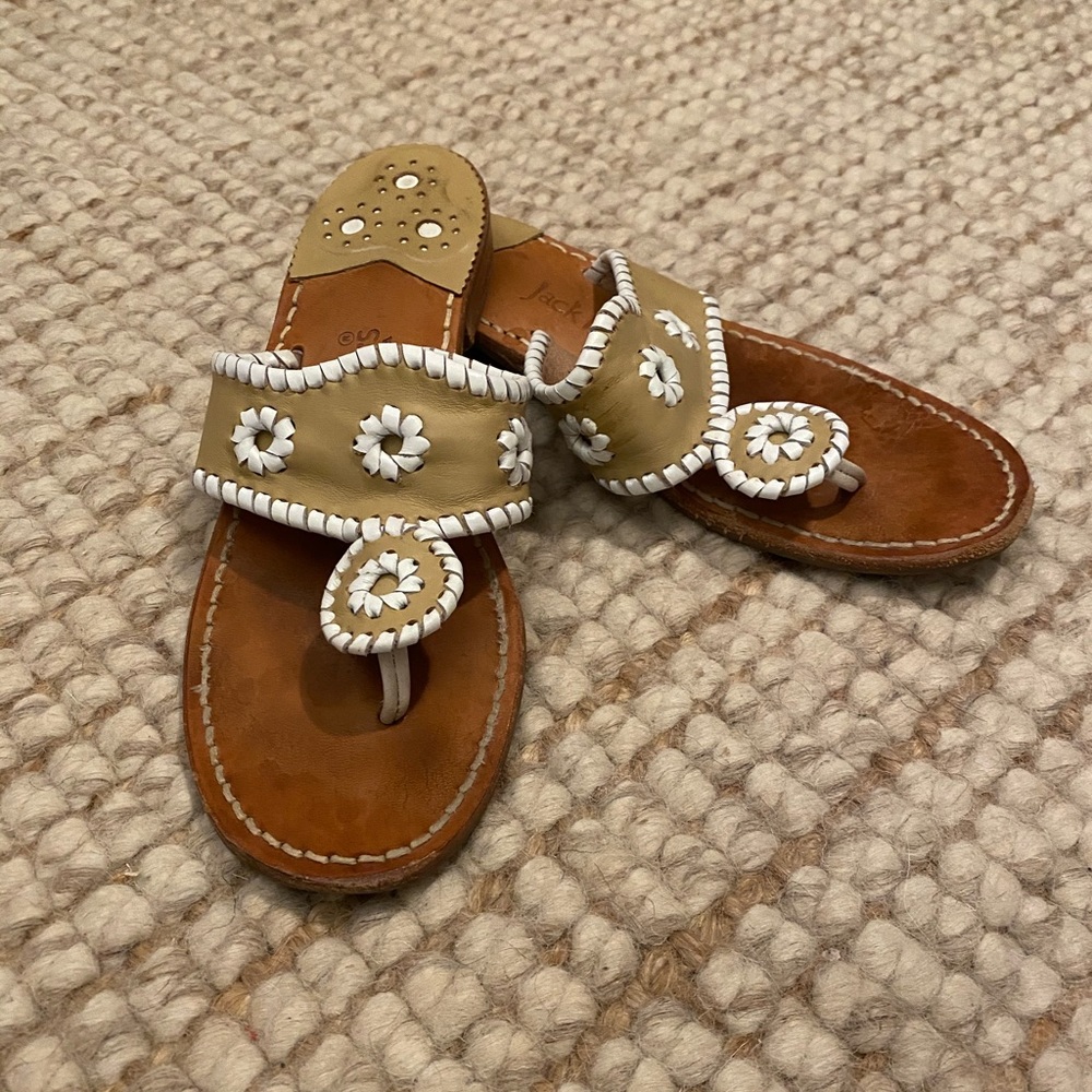 Jack Rogers Tan Sandals